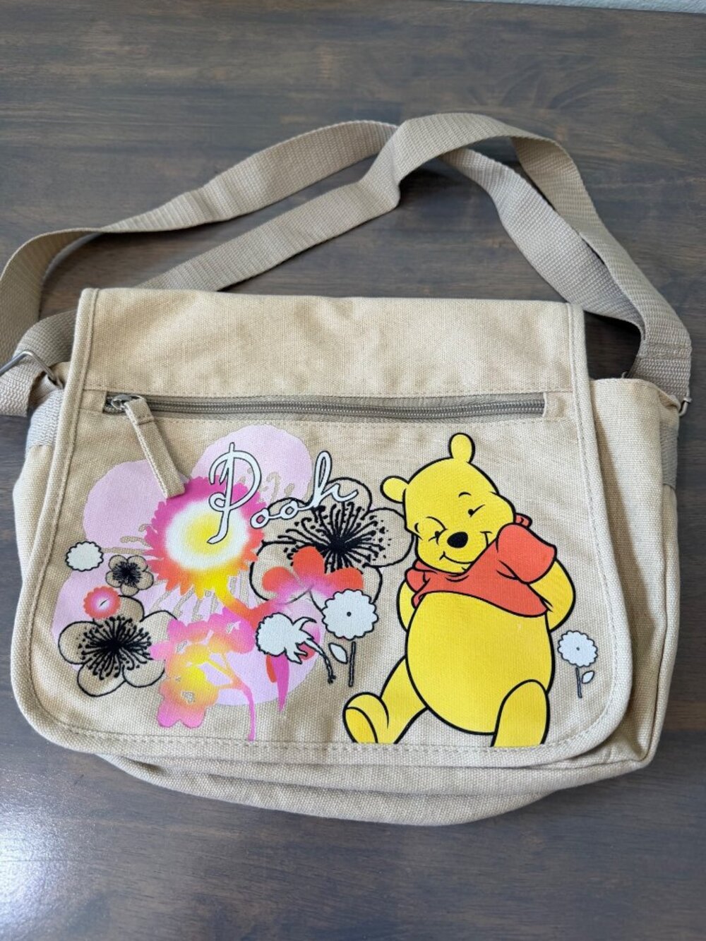 Disney Winnie The Pooh Canvas Bag Purse
